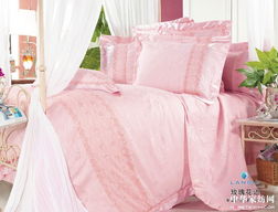 蓝丝羽家纺 玫瑰花语八件套，匠心织就的浪漫家居艺术